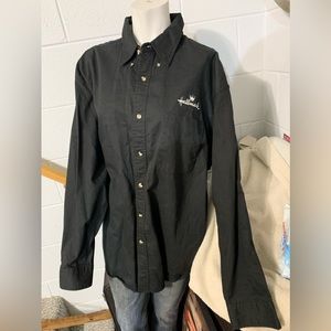 Hallmark long sleeve button down shirt size 1x